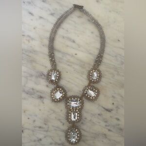 Anthropologie Lightweight Beaded Statement Necklace